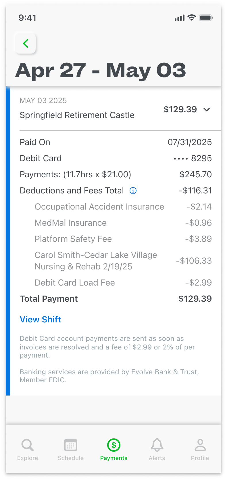 Payment Deductions and Credits - FAQ for Professionals