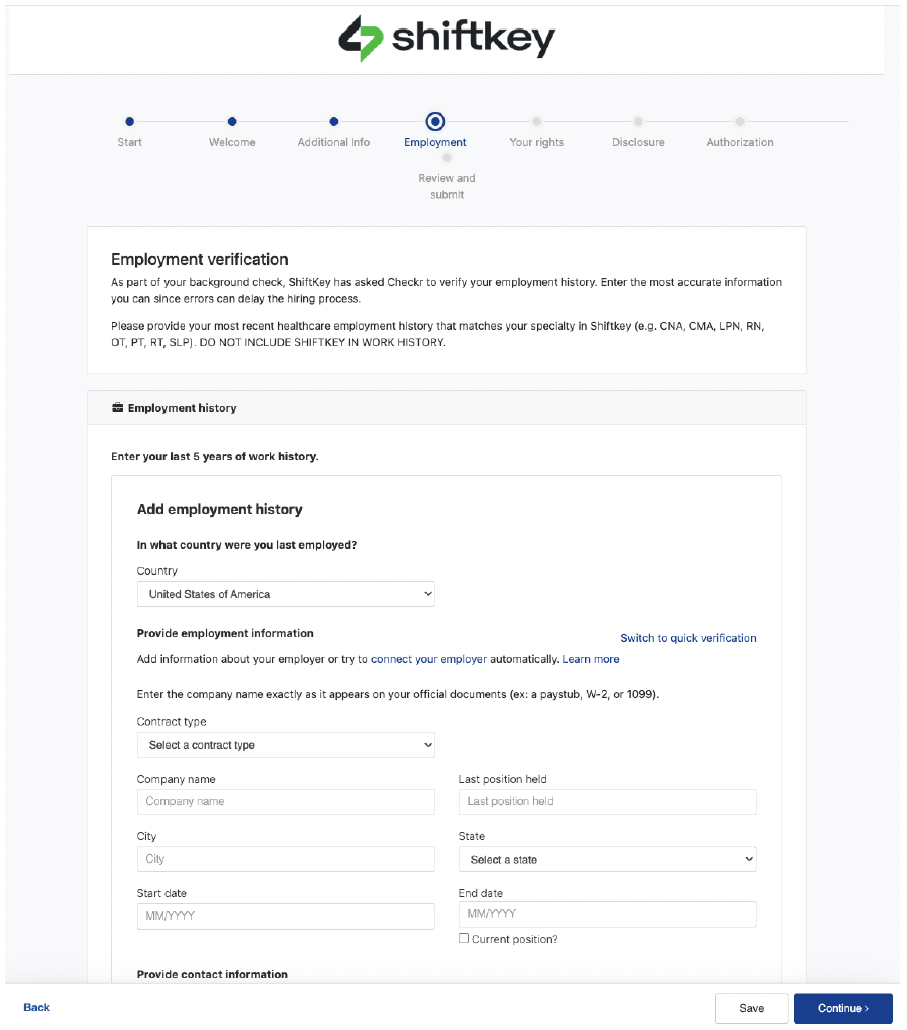 New York Employment Verification - FAQ for Professionals
